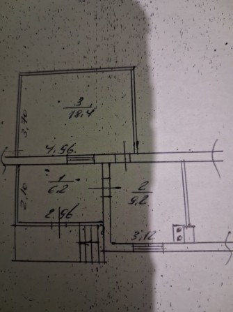 Продам 1 ком квартиру - фото 1