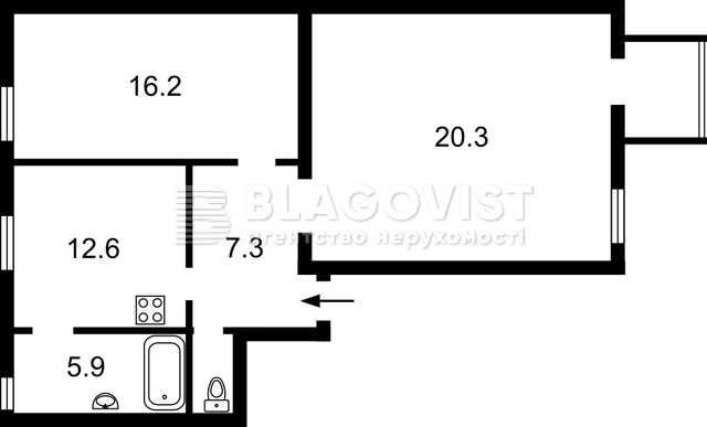 Продаж 2-к квартири 72,2 м. Ремонт. ЦЕНТР, Бесарабська площа, Басейна - фото 1