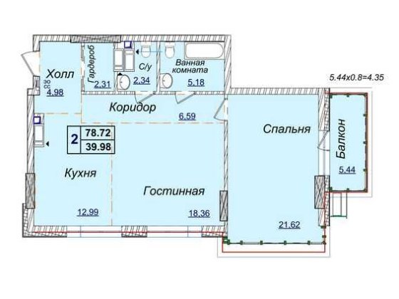 Продажа 2к квартиры 78 м2 ЖК Новопечерские Липки - Драгомирова 19А Київ