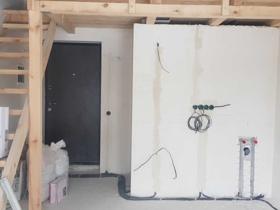 Мансардна однокімнатна квартира Бортничі Київ