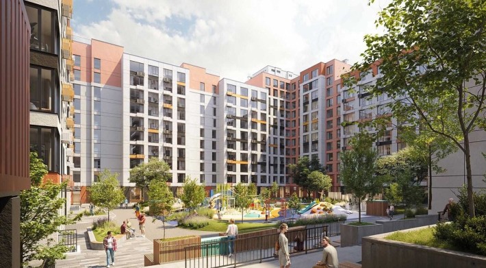 Дворівнева квартира 65 м² ЖК Sister з великою кухнею - фото 1