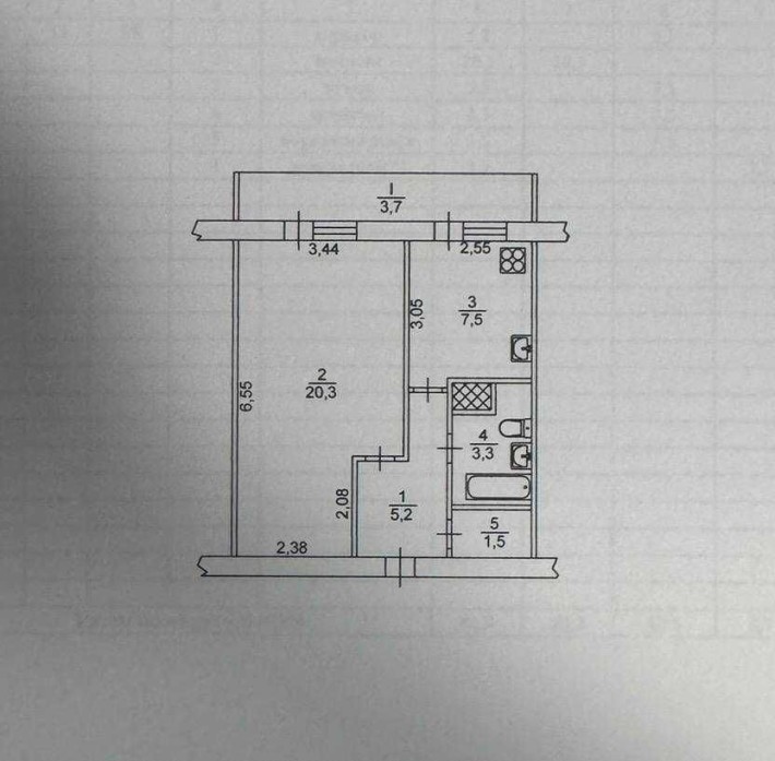 Продается 1  к.квартира на пр. А. Поля - фото 1