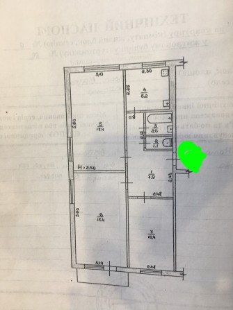 3 кім квартира в центрі - фото 1