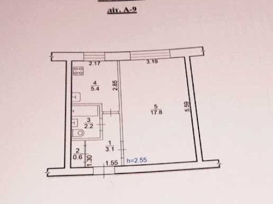 Продам 1-комн. квартиру в Хортицком районе Запоріжжя