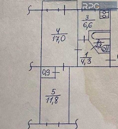 Продам 2к квартиру А. Білецького 5, Відрадний    хд - фото 1