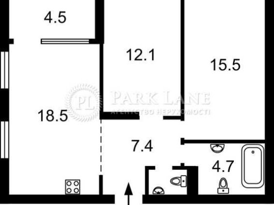 Видовая 2к квартира качественный ремонт Варшавский Ретровиль ГЕНЕРАТОР Київ