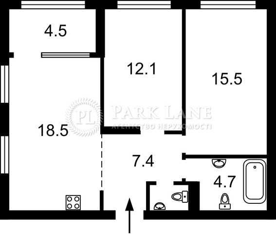 Видовая 2к квартира качественный ремонт Варшавский Ретровиль ГЕНЕРАТОР - фото 1