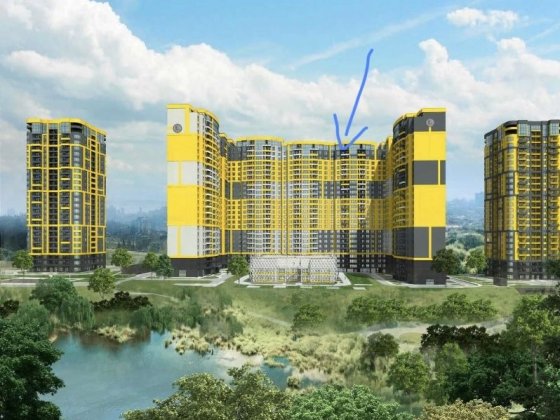 Пентхаус, дворівнева, трикімнатна квартира ЖК Медовий Киев