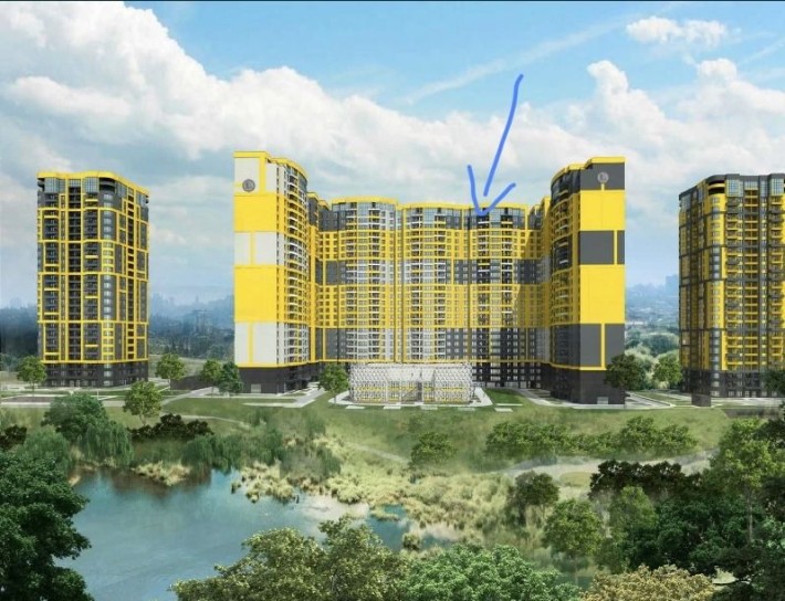 Пентхаус, дворівнева, трикімнатна квартира ЖК Медовий - фото 1