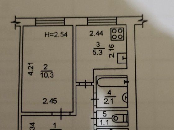 Продам 1-кімнатну квартиру (Борщагівка) Киев
