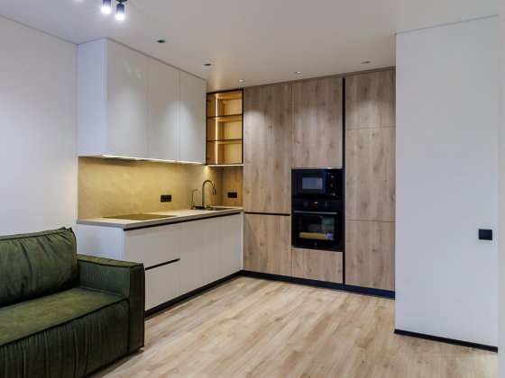 БЕЗ% Тепла 1к квартира вид з вікна у двір ЖК Варшавський + Виноградар Киев