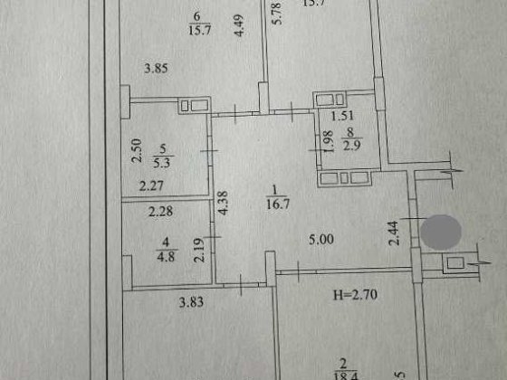 103м2 ЖК Пролисок ДОМ ЗАСЕЛЁН, КОММУНИКАЦИИ Продам 3 комн. квартиру AB Харьков