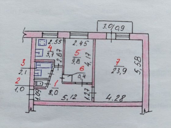 Продажа / обмен 2 комн Космонавтов / Херсонское шоссе  Площадь Победы Миколаїв