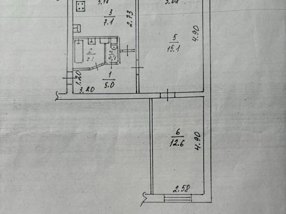 Продам 2х комнатную квартиру Запорожье