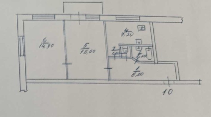 Продам двухкімнатну квартиру м. Київ, вул. Донця Михайла, будинок 27. - фото 1