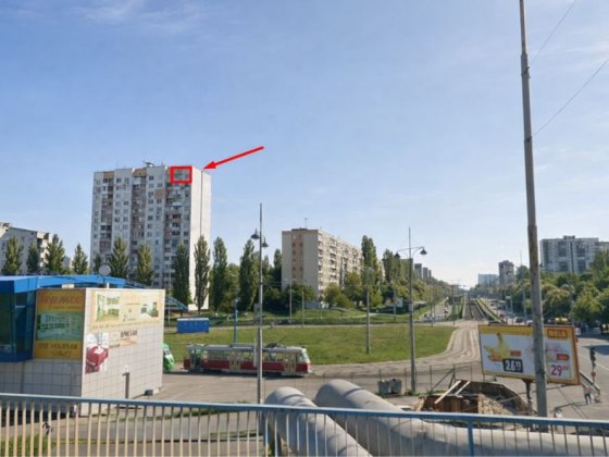 Продам трехкомнатную квартиру Борщаговка скоростной трамвай Зодчих 44 Київ