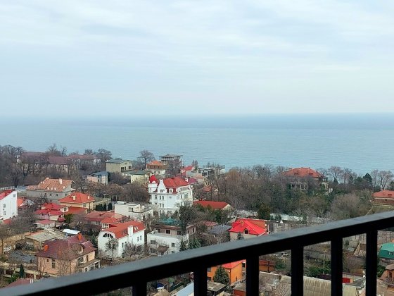 Двухкомнатная квартира с видом на море. ЖК Посейдон Одеса