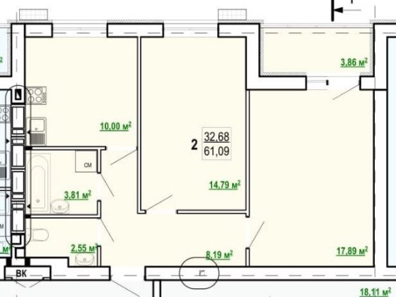 Продам 2 комнатную квартиру ЖК Гидропарк 61м2 ДОКУМЕНТЫ VW Харьков