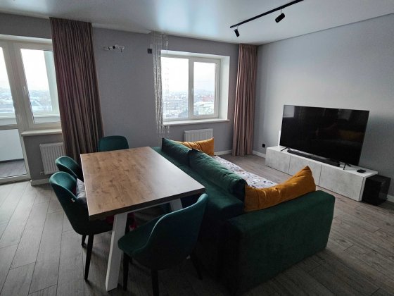 [ВЛАСНИК] ЖК Волошковий, Мебльована 1к кв. 62 м²,Софіївська Борщагівка Софіївська Борщагівка