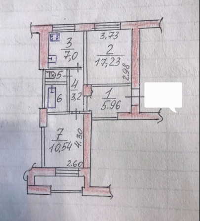2х-комнатная квартира Сталеваров - фото 1