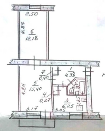 Продам 2-к квартиру, Космический район, ул. Космическая - фото 1