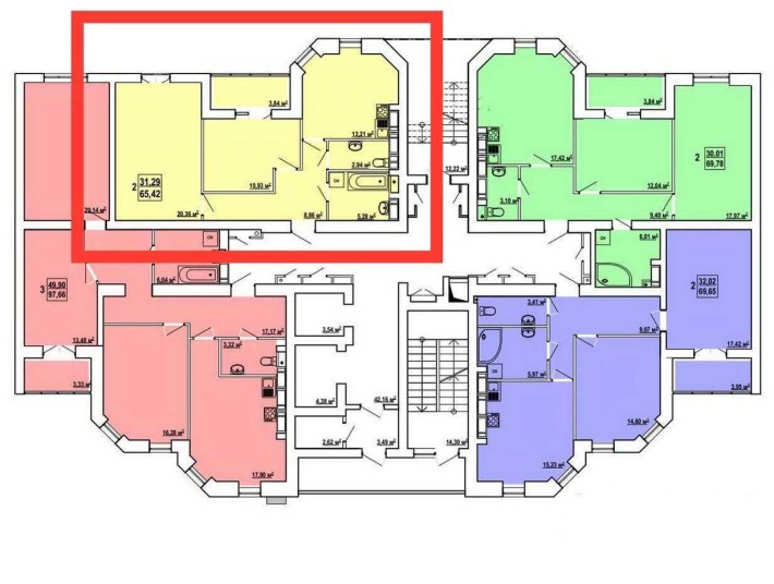 СРОЧНО! ЖК Сокольники, ЦЕНТР! Продам 2 комн. квартиру 65м2, Сумская AB - фото 1