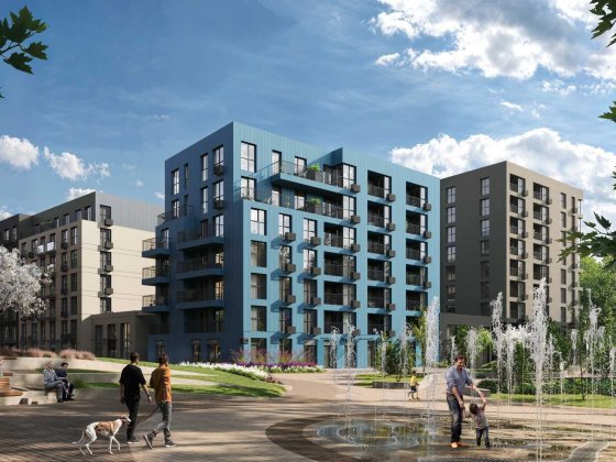 Простора 2-кімнатна квартира 72,2 м², 2 поверх, єОселя, ЖК Sense City Софіївська Борщагівка