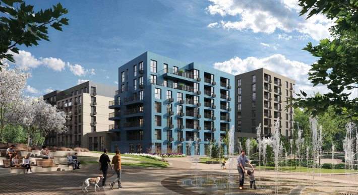 Простора 2-кімнатна квартира 72,2 м², 2 поверх, єОселя, ЖК Sense City - фото 1