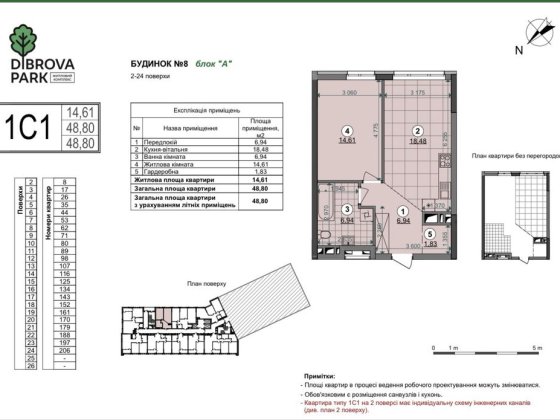 Продам 1к, Діброва, найбільша 1к