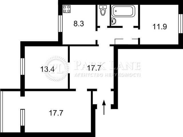 Продаж 3-к квартири в Святошинському р-ні - фото 1