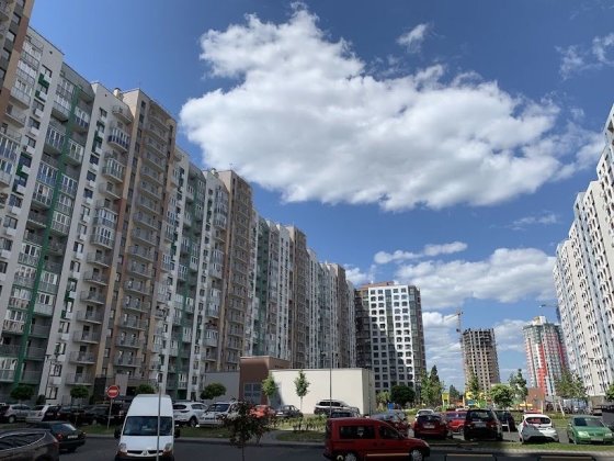 ЖК Місто Квітів, вигляд на парк. Киев