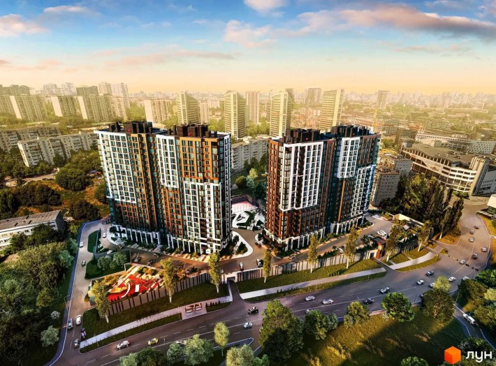 Продаж 1к квартири ЖК CITY HUB Мокра Кудряшова Вокзальна Солом'янський - фото 1