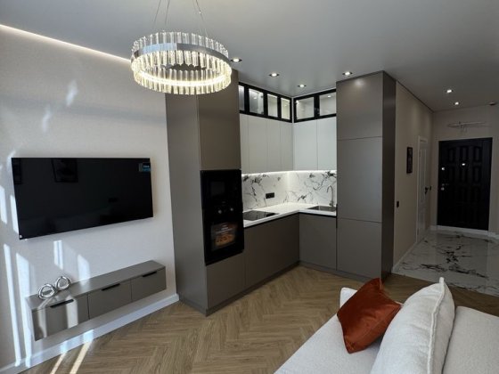 Евродвушка 43 м² с дизайнерским ремонтом | ЖК 66 Жемчужина | KADORR Одеса