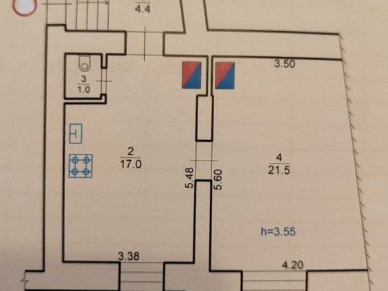 Продаж 1 кім квартири, біля центру, парадний вхід, вікна на фасад Львов