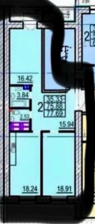 Продається 2 кімнатна квартира.ЖК Овис.Право властності!DD - фото 1