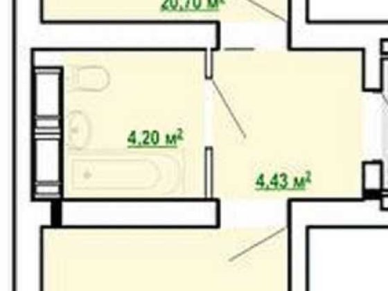 ЖК ПОБЕДЫ продам 1-комн квартиру 48,6м2 в Новострое MV Харьков