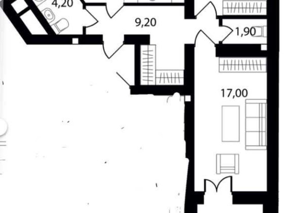 Продаж 2-кімнатної квартири по переуступці! Петропавловская Борщаговка