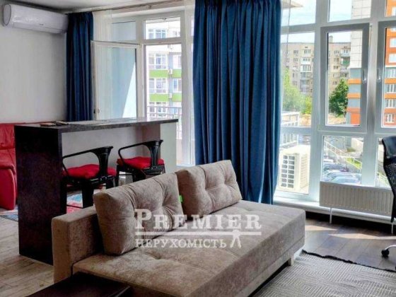 1 комнатная квартира 47 м2 Ремонт Мебель Техника ЖК Четыре Сезона Одесса