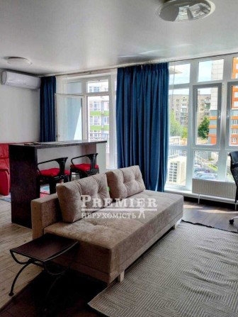 1 комнатная квартира 47 м2 Ремонт Мебель Техника ЖК Четыре Сезона - фото 1