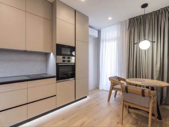 Ремонт 1к квартира 47м² ЖК A52 Центр | Січових Стрільців новий будинок Київ