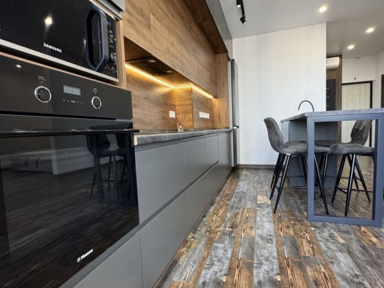 1 комнатная 46м2 Качественый Ремонт Вид Моря Новый Дом Одесса