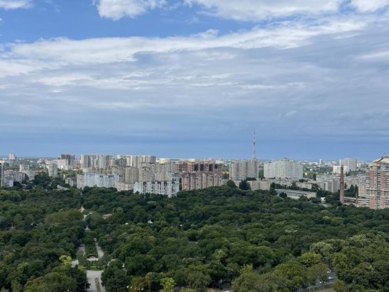жк Олімпійський вид на Аркадію і  Ботанічний сад. Одесса