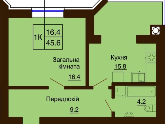 Продам 1 кімнатну квартиру в ЖК Софія Сіті. Зданий будинок Софіївська Борщагівка