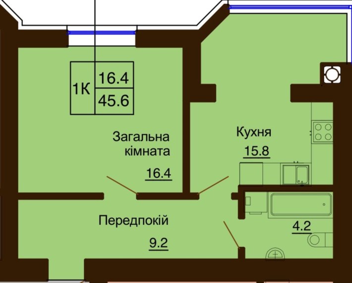 Продам 1 кімнатну квартиру в ЖК Софія Сіті. Зданий будинок - фото 1