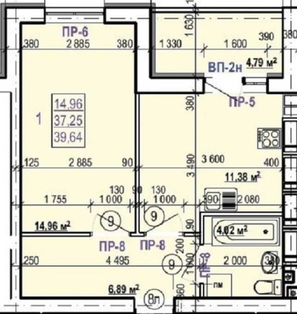 Актуально! Новострой ЖК Валентиновская Продам 1К квартиру 40 метров GT - фото 1