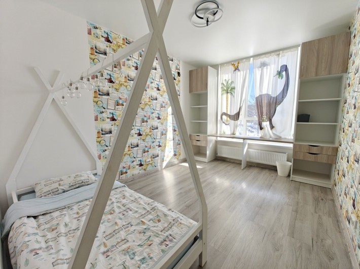 Євротрьошка з двома спальнями оренда квартири р-н Синергія двокімнатна - фото 1