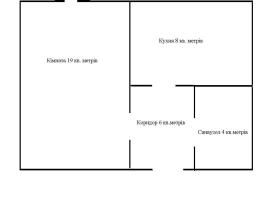 Довгострокова оренда 1-но кімнатної квартири (Ковалівка) Кропивницкий