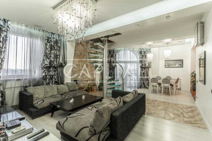 Оренда 4к квартира-пентхаус ТЕРАСА ВИДОВА Лабораторна ПЕЧЕРСЬК ЦЕНТР - фото 1