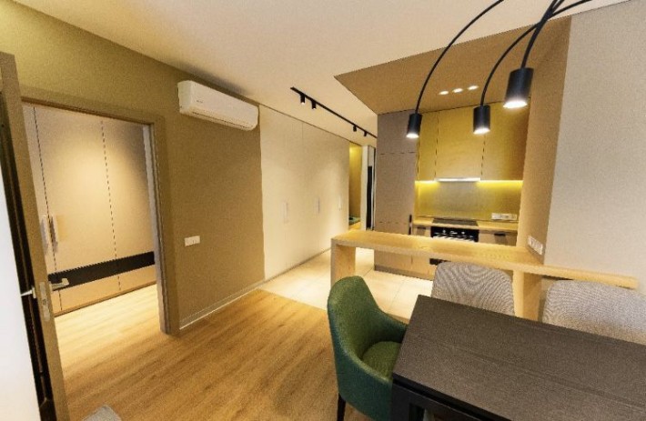 Без% 2к квартира ЖК Володимирський, м. Палац Україна - фото 1