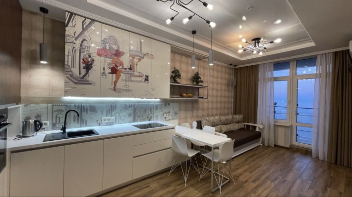 Сдам кв, на каманина, Аркадия с террасой 49 м2, вид моря - фото 1